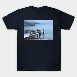Peaceful, misty lake T-Shirt